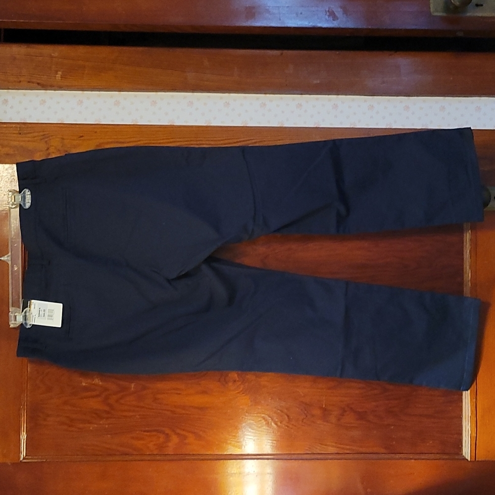 ๐๏ธ๐Lee Relaxed Fit Straight Leg Midrise Women's Pants Size 14 Short - Picture 4 of 10